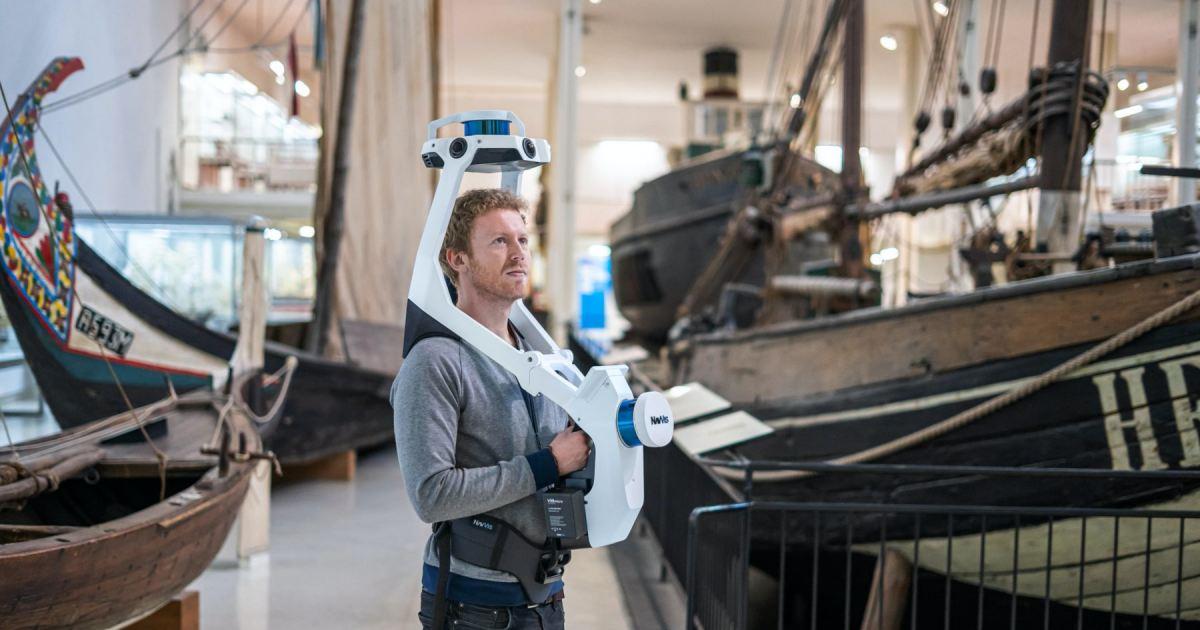 NavVis VLX Wearable Indoor Mobile Mapping System