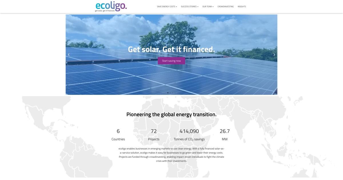 CleanTech Companies - Ecoligo
